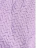 Soft Faux Fur Poncho W/ Tile Pattern 